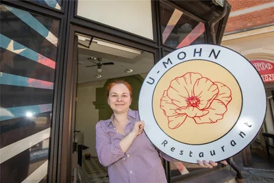 Aus „Caro’s Diners“ in Plauen wird das „U-Mohn“ - ein Restaurant mit osteuropäischen Spezialitäten. Am 1. Mai öffnet Inhaberin Olga Kharchenko die Türen.