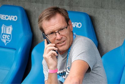 Uwe Hildebrand übernahm im Sommer auf Bitten erneut die Geschäftsführertätigkeit beim Chemnitzer FC. Foto: IMAGO/Härtelpress