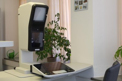 So sehen die fest installierten Fotoboxen in den Meldeämtern aus, hier in Gelenau.