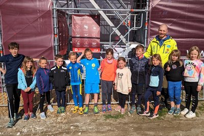 Die Tester aus den Reihen des SSV Geyer: Emil Broda (10), Holly Becher (9), Ilvie Stopp (6), Fritz Härtwig (6), Fynn Stopp (9), Theo Broda (8), Yamina Schulze (8)