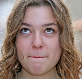 Nummer 8: Ach neiiiin, das neeervt doch, meint Anika Zabel vom Zwickauer Jugendbuffet.