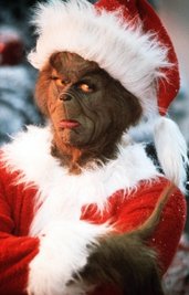 Die Vorlage: Jim Carrey spielte im Film "Der Grinch" von 2000 die Kreatur. 
