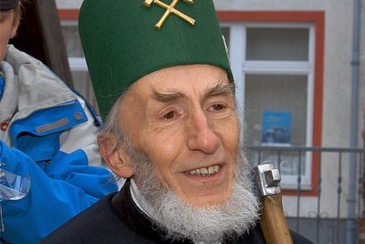 So kannten Horst Richter viele: in seinem Bergmannshabit. 