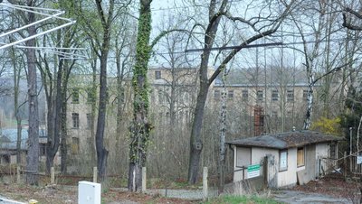 Auch die frühere Kammgarnspinnerei in Meerane ist heute nur noch eine Industriebrache.