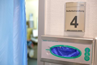 Die Notaufnahme des Kreiskrankenhaus Freiberg kann für Betroffene der erste Anlaufpunkt für eine Vertrauliche Spurensicherung sein.
