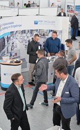 Bei der Kooperationsbörse der Zulieferindustrie Erzgebirge in Aue haben Unternehmen Ideen ausgetauscht und nach neuen Wegen der Zusammenarbeit gesucht. 