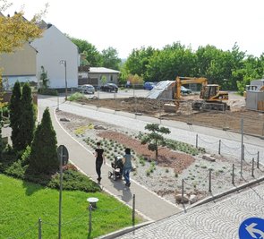 Die Freiflächen an Nicolaiplatz und Brüderstraße in Glauchaus Zentrum sollen umgestaltet werden.