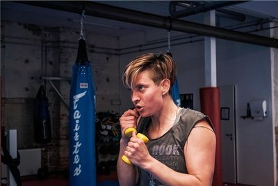 Kein "Er" und auch keine "Sie": Ro Köhler beim Training. 