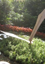 Die Blumenuhr in Hainichen wurde über Jahre mehrfach zur Zielscheibe.