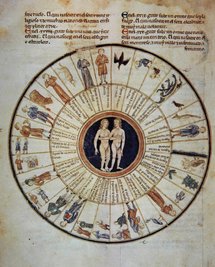 Eine astrologische Abhandlung aus dem 13. Jahrhundert aus der Bibliothek des Vatikans.