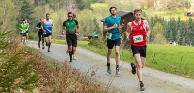 Insgesamt 46 Läuferinnen und Läufer nahmen beim 23. Pobershauer Berglauf am besonders anspruchsvollen Hauptlauf teil. 