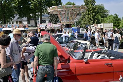 Das Oldtimertreffen in Hormersdorf war gut besucht.