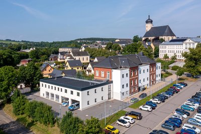 Der Polizeistandort in Marienberg.