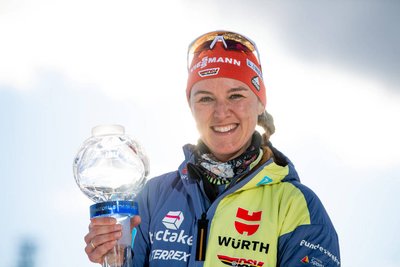 Zum Abschluss ihrer Karriere hat die den Sprint beim Weltcup-Finale in Oslo gewonnen. 