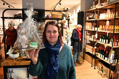 Madlen Seigerschmidt ist Inhaberin des 2022 in Mittweida eröffneten Karlo-Ladens mit regionalen Produkten.
