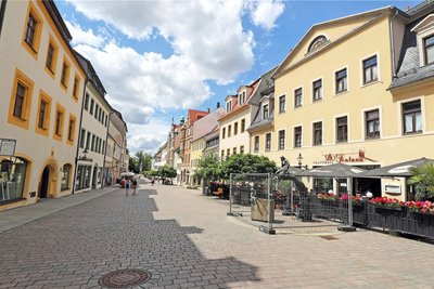 Am 10. Juli war die Petersstraße Schauplatz eines dramatischen Geschehens.