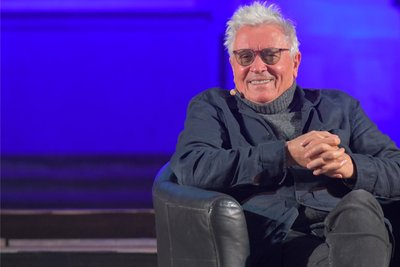 Henry Hübchen hatte trotz einer Erkältung viel Spaß an dem Abend.