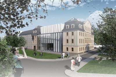 Das geplante Forum für Textil und Spitze in der Elsteraue wird nicht nur viel später fertiggestellt werden als geplant, sondern verschlingt auch wesentlich mehr Geld.