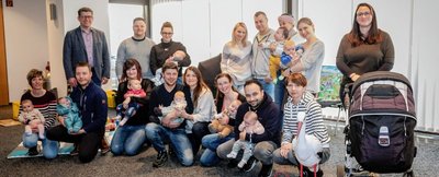 Neugeborenenbegrüßung in Burgstädt.