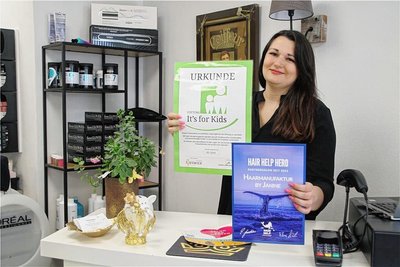 Janine Kemter unterstützt verschiedene Hilfsprojekte und Aktionen. 