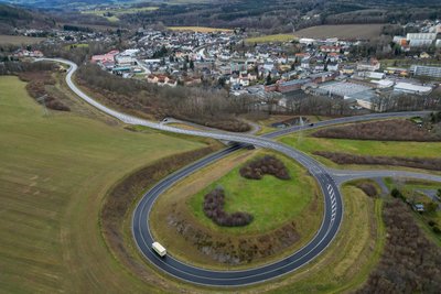 Hier soll der zweite Bauabschnitt der Ortsumfahrung Flöha beginnen.