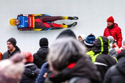 Timon Grancagnolo auf dem Weg zum U-23-Weltmeistertitel.