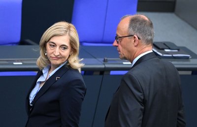 Kanzler Friedrich Merz hat seiner Ministerin beim Sparziel den Rücken gestärkt.