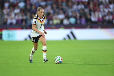 Es "müllert" wieder beim DFB: Marie Müller krönte ihr Debüt mit dem Tor zum 1:0.