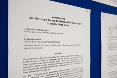 Der Stadtrat von Bad Elster hat am Mittwoch der Eingliederungsvereinbarung zugestimmt.
