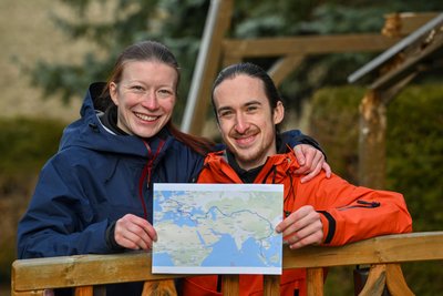 Erst durch Südosteuropa, dann quer durch den asiatischen Kontinent: Die Route steht.