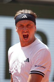 Die Emotionen müssen raus bei Alexander Zverev. 