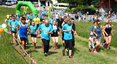 Start zur 7. Auflage des Benefizlaufs für krebskranke Kinder in Oberwiesenthal