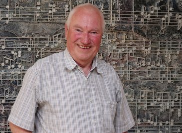 Christian Pflug in seinem zweiten Zuhause - im Robert-Schumann-Konservatorium Zwickau. 