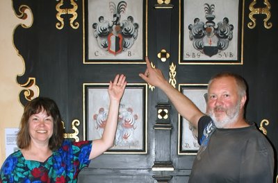 Wappenschrank im Netzschkauer Schloss