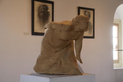 Die Ausstellung von Fritz Böhme bleibt bis zum 17. August in der Turmgalerie Augustusburg.