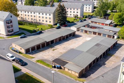 In Olbernhau gibt es mehr als 500 Garagen auf städtischem Grund, so auch am „Neuen Weg“.