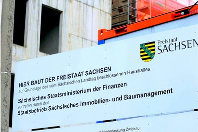 Der SIB managt die Baustellen des Freistaates.