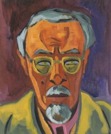 Karl Schmidt-Rottluff - Selbstvergewisserung im "Selbstbildnis" (1944).