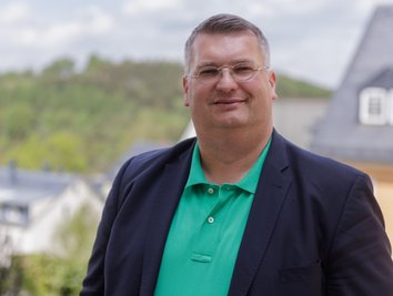 Torsten Gahler (AfD) tritt im zweiten Wahlgang wieder an.