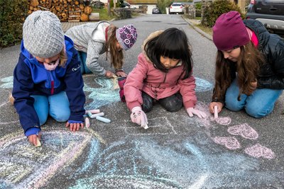 Anh Thu Le ist nach ihrer Ankunft in Olbernhau schnell mit Kindern in der Nachbarschaft in Kontakt gekommen.