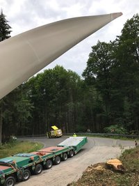 Besonders eng ging es auf der B 101 zwischen Kalkwerk und Pockau zu.