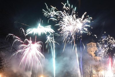 In Oelsnitz gab es am Samstag eine Reihe Feuerwerke zum Schulanfang. Genehmigt waren aber nur zwei.