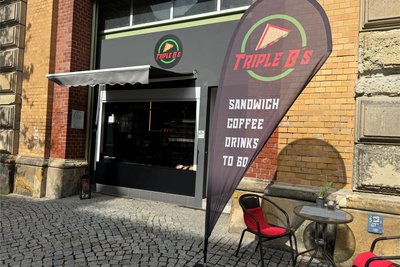 Bei Triple B's an der Markthalle gibt es günstige Sandwiches und Getränke auf die Hand. Der Imbiss eine positive Überraschung in der Testreihe.