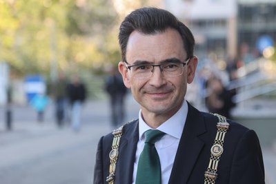 Prof. Dr. Gerd Strohmeier, Rektor der TU Chemnitz.