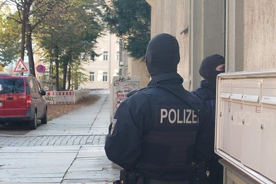 Konzertierte Aktion von Bundeskriminalamt und Bundespolizei: Unter anderem in Dresden nahmen die Ermittler die mutmaßlichen Terroristen fest.