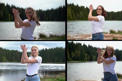 Auszüge aus der Video-Performance des Markneukirchner Gymnasiums zum Projekt Global Water Dances.
