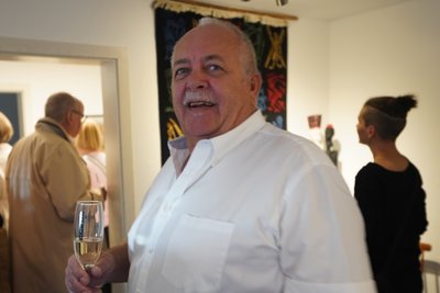 Klaus Süß wird an ausgewählten Tagen Besucher durch seine Schau führen. 