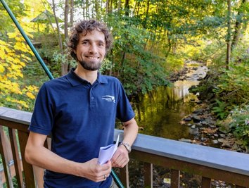 Philipp Solbrig sorgt als Projektleiter der Landestalsperrenverwaltung für neues Leben am Fluss. 