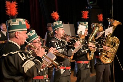 Für die musikalische Umrahmung hat auch das Bläserquintett vom Musikkorps der Bergstadt Schneeberg gesorgt.