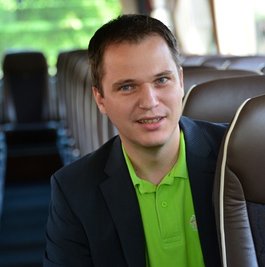 Meinfernbus-Manager Göran Schwind